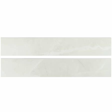 Msi Sande Ivory 3 In. X 18 In. Matte Glazed Matte Bullnose Wall Tile, 22PK ZOR-PT-TR-0200